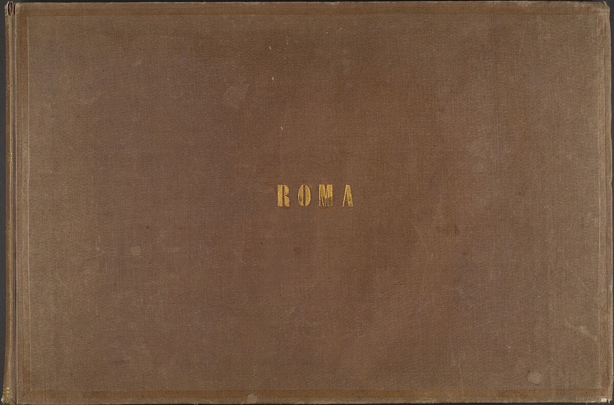 Roma, Eugène Constant (French, active Italy, 1848–55), Salted paper print from glass negative 