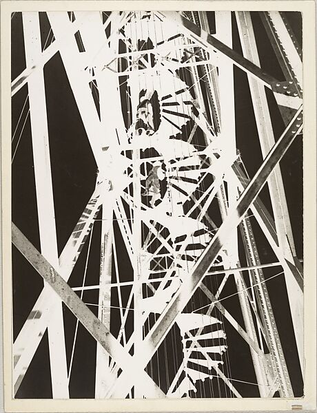 Pont Transbordeur, Marseille, László Moholy-Nagy (American (born Hungary), Borsod 1895–1946 Chicago, Illinois), Gelatin silver print 