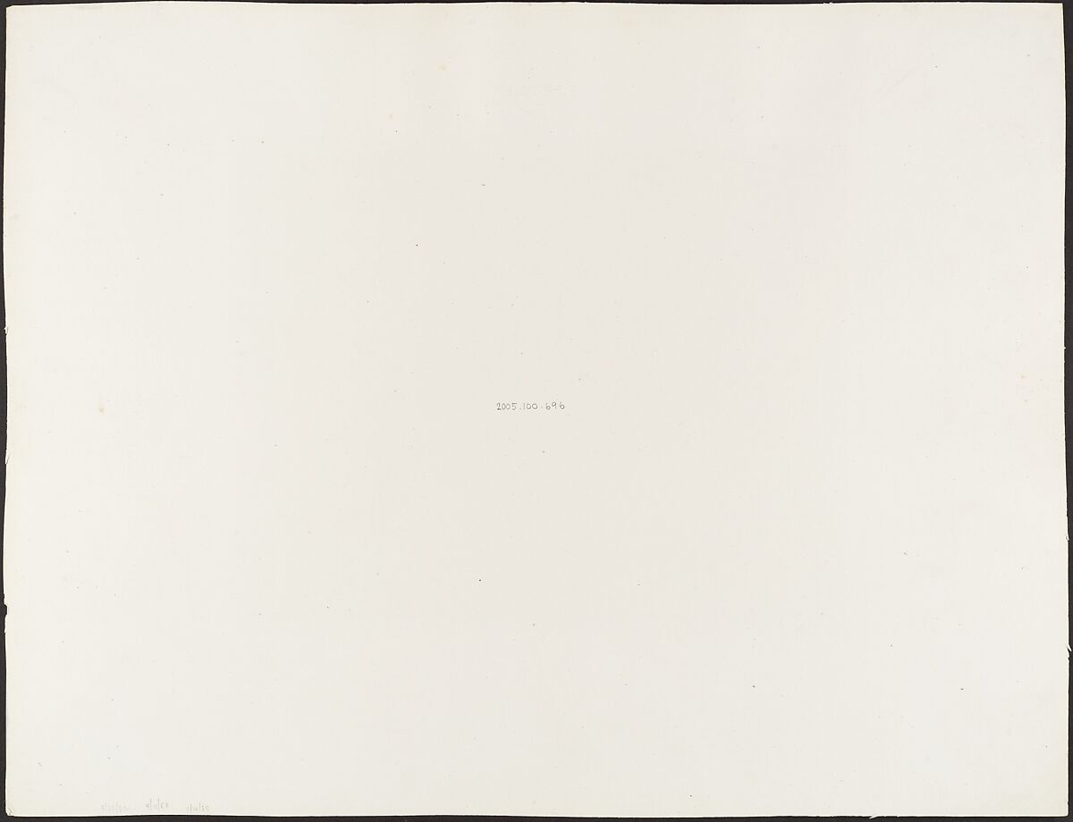 Abâzîz, Intérieure d'un Village Arabe, Félix Teynard (French, 1817–1892), Salted paper print from paper negative