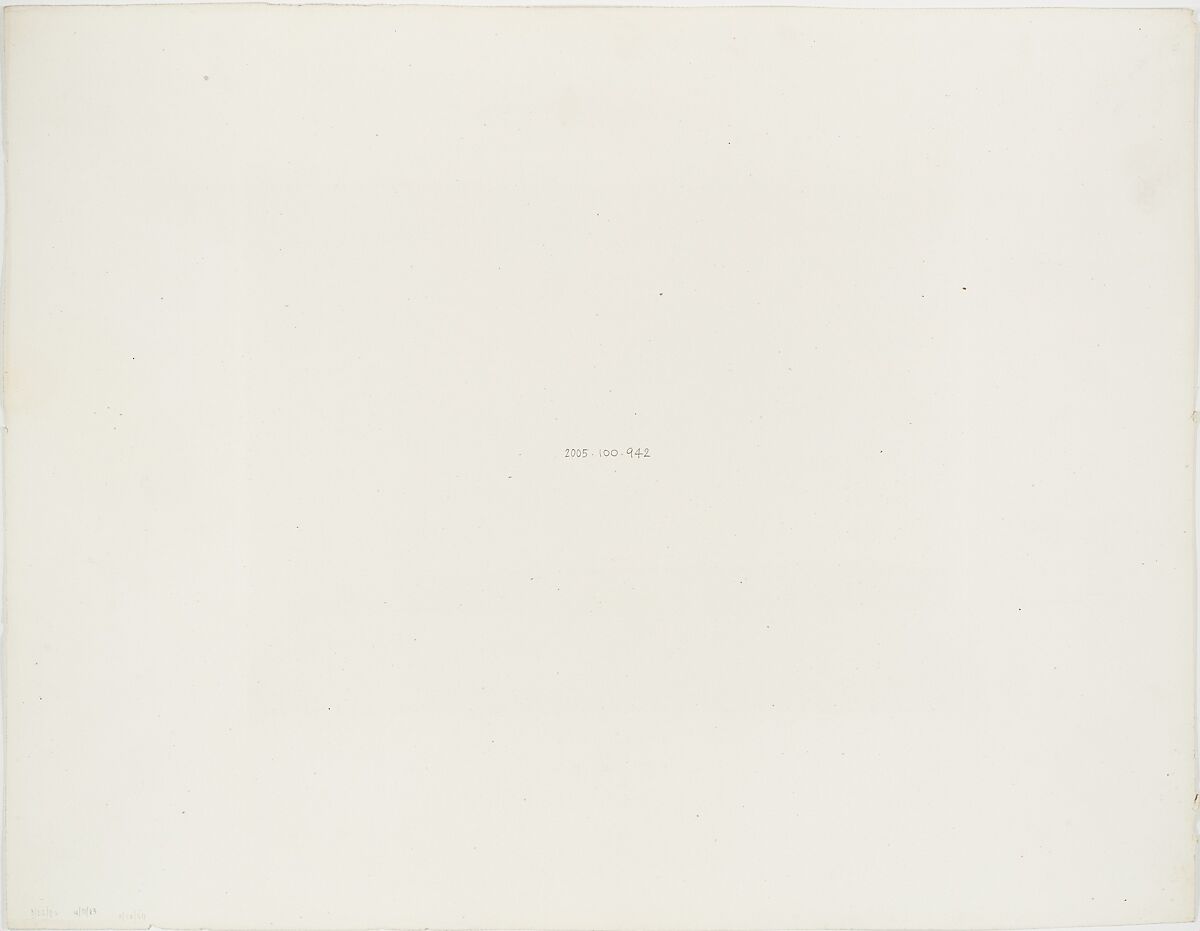 Ile de Fîleh (Philæ), Vu Générale Prise du Nord-Ouest au Point A, Félix Teynard (French, 1817–1892), Salted paper print from paper negative
