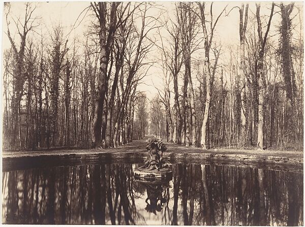 Grand Trianon, Eugène Atget (French, Libourne 1857–1927 Paris), Matte albumen silver print from glass negative 