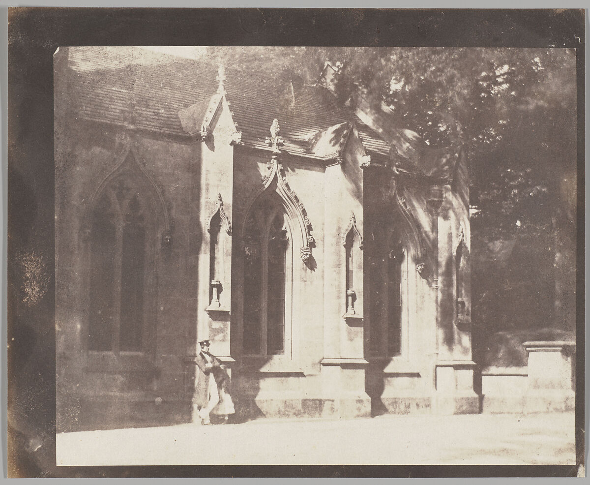 Singleton Abbey, Swansea, Attributed to Calvert Richard Jones (British, Swansea, Wales 1802–1877 Bath, England), Salted paper print from paper negative 
