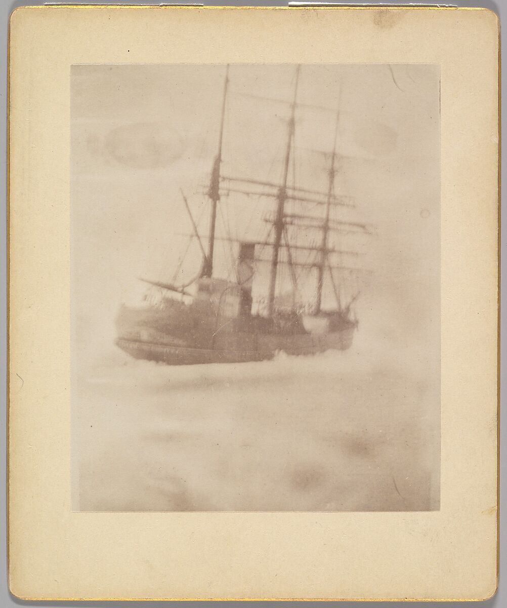[Peary's Ship], Robert E. Peary (American, 1856–1920), Albumen silver print from glass negative 