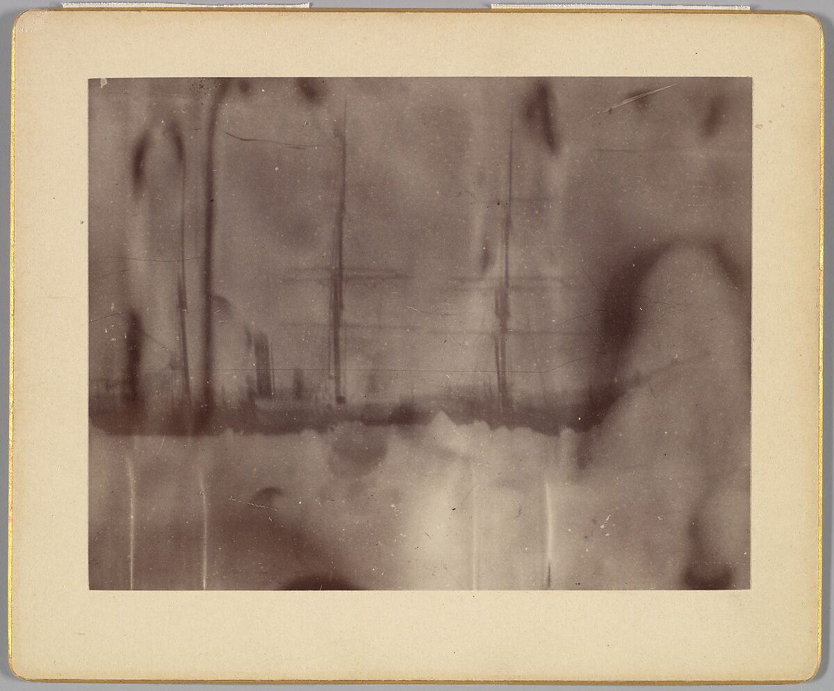[Peary's Ship], Robert E. Peary (American, 1856–1920), Albumen silver print from glass negative 