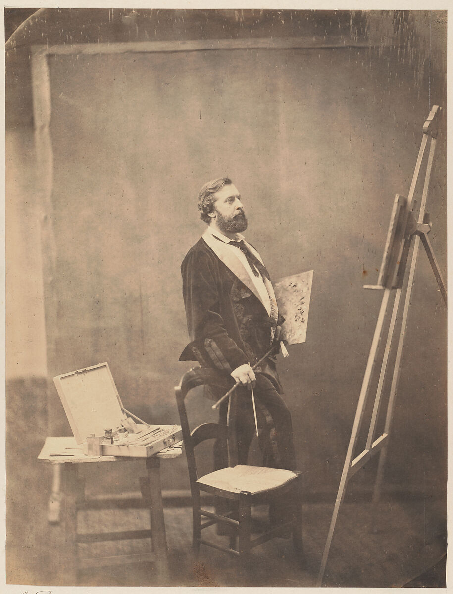 Portrait of J. Savile Lumley, Madrid, Georges Penabert (French, 1825–1903), Salted paper print 