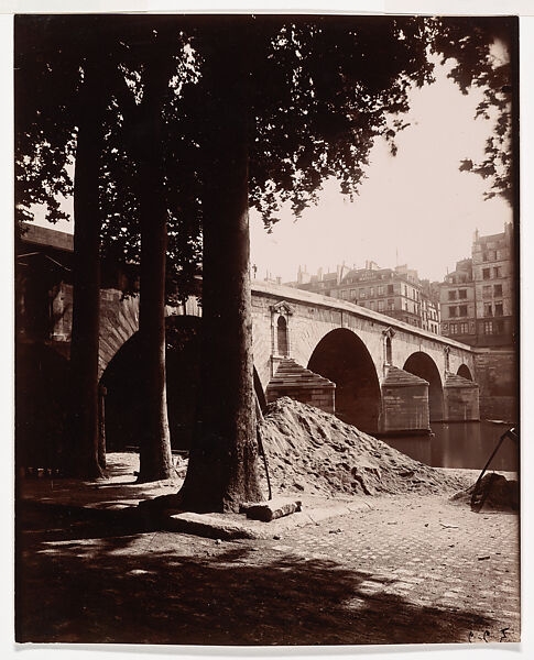 Pont Marie, Eugène Atget (French, Libourne 1857–1927 Paris), Gelatin silver print from glass negative 