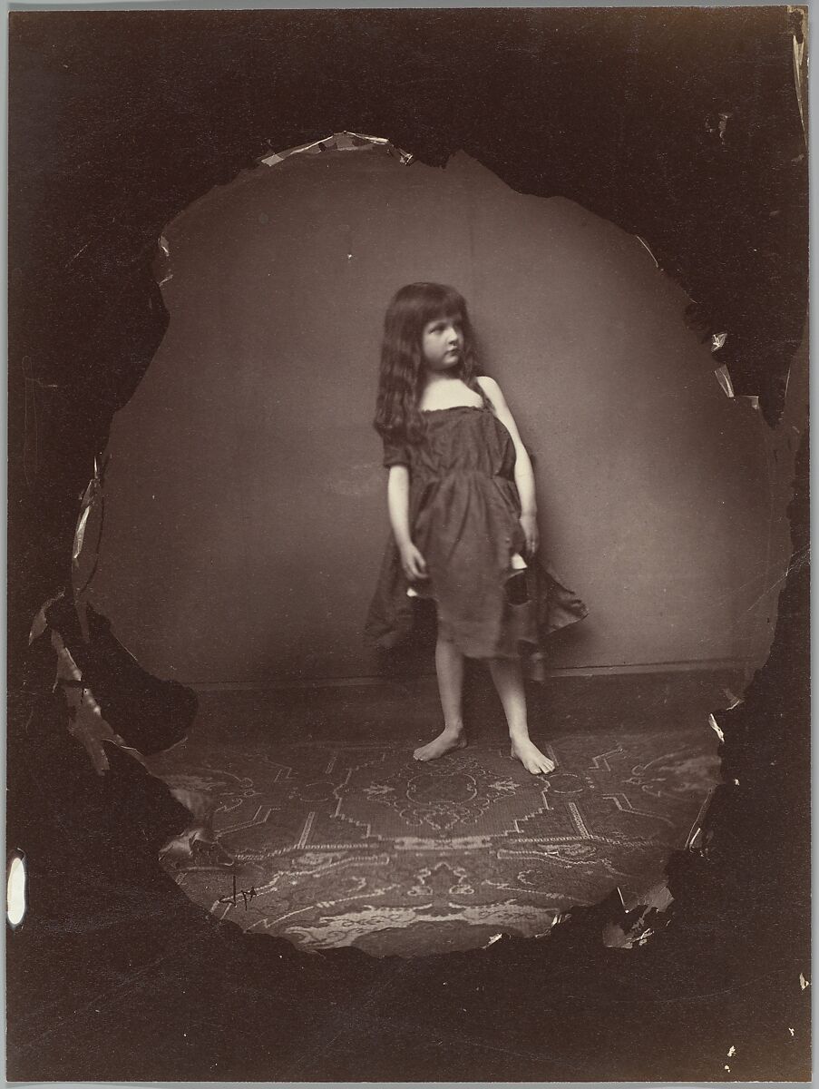 "The Prettiest Doll in the World", Lewis Carroll (British, Daresbury, Cheshire 1832–1898 Guildford), Albumen silver print from glass negative 