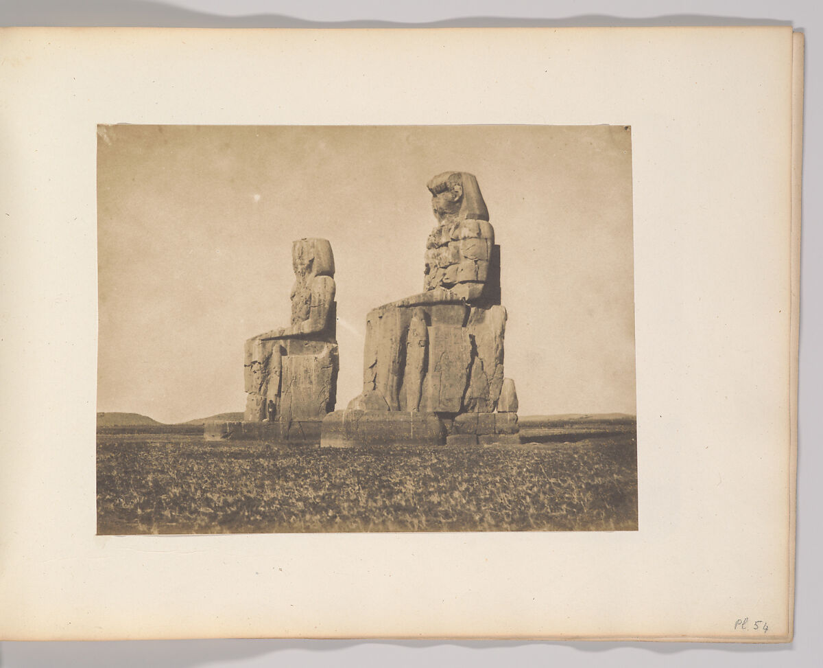 [Photographs of the Eastern Mediterranean], Maxime Du Camp (French, 1822–1894), Salted paper prints