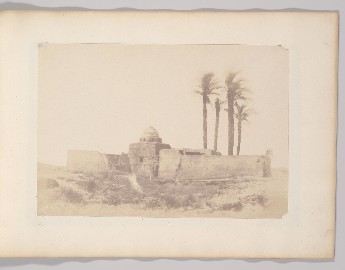[Photographs of the Eastern Mediterranean], Maxime Du Camp (French, 1822–1894), Salted paper prints