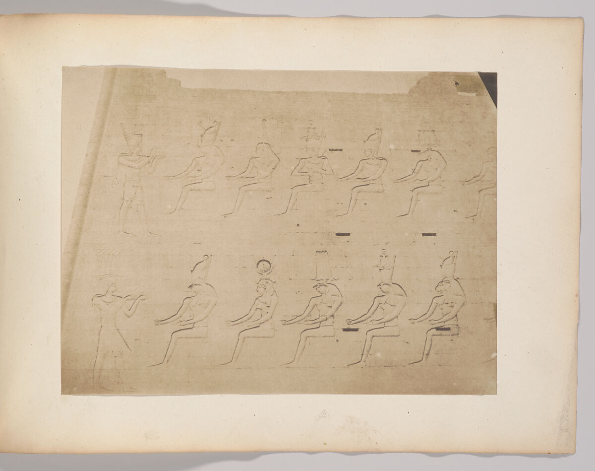 [Photographs of the Eastern Mediterranean], Maxime Du Camp (French, 1822–1894), Salted paper prints