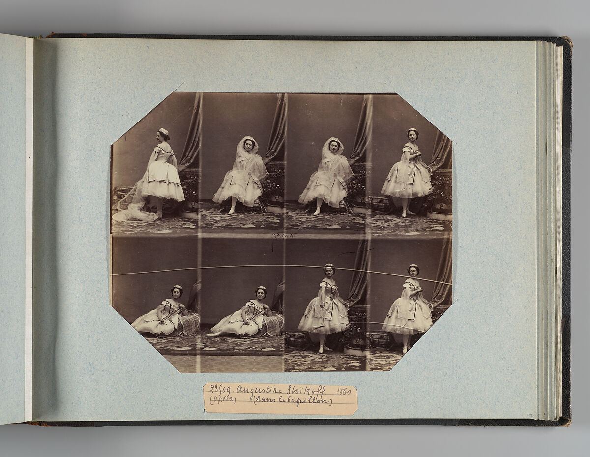 Theatre Danse IV 17, André-Adolphe-Eugène Disdéri (French, Paris 1819–1889 Paris), Albumen silver prints from glass negatives