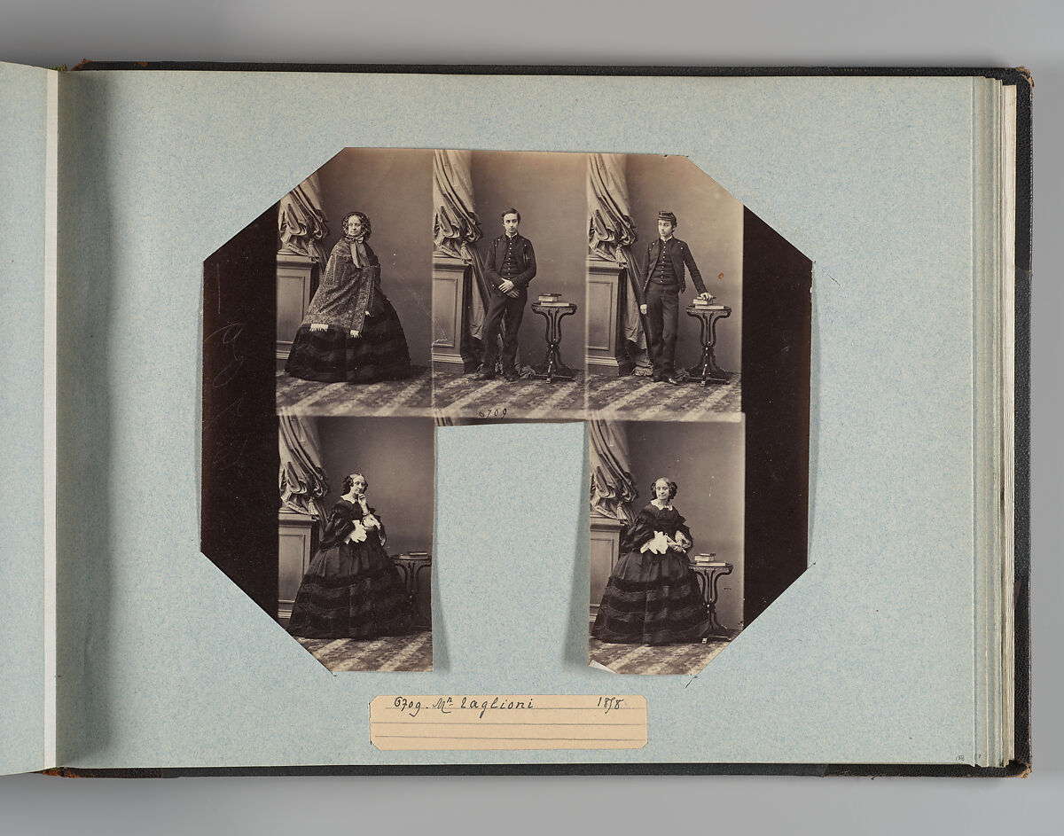 Theatre Danse IV 17, André-Adolphe-Eugène Disdéri (French, Paris 1819–1889 Paris), Albumen silver prints from glass negatives