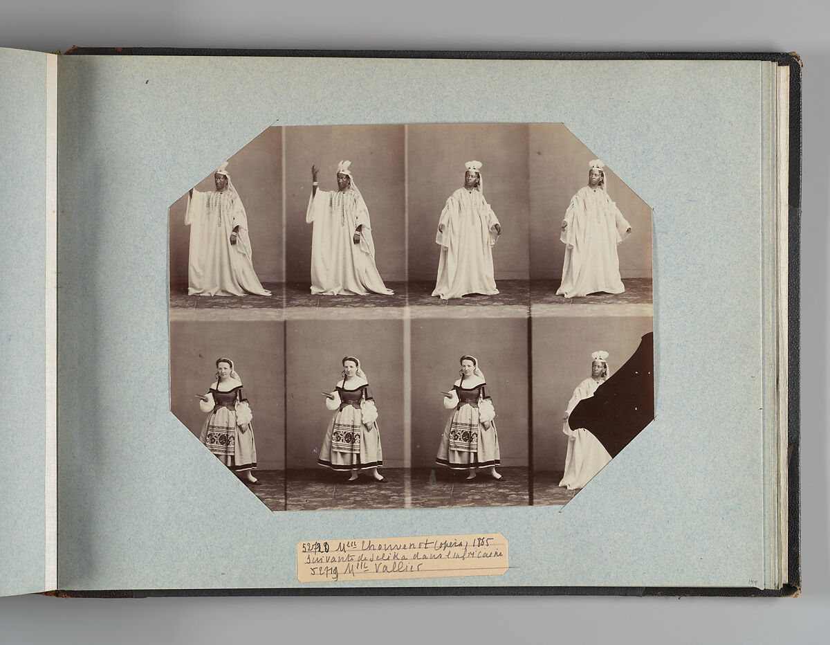 Theatre Danse IV 17, André-Adolphe-Eugène Disdéri (French, Paris 1819–1889 Paris), Albumen silver prints from glass negatives