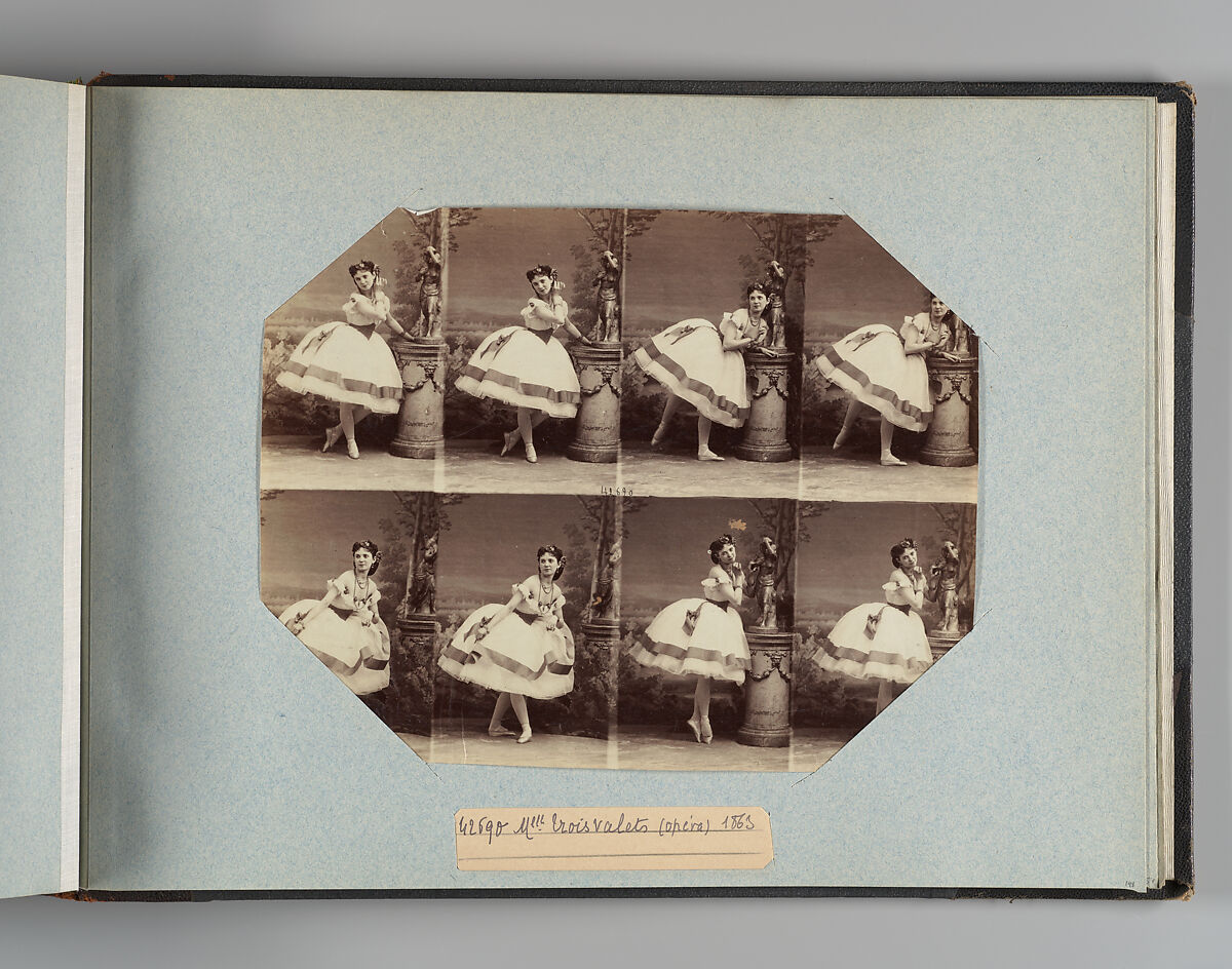 Theatre Danse IV 17, André-Adolphe-Eugène Disdéri (French, Paris 1819–1889 Paris), Albumen silver prints from glass negatives