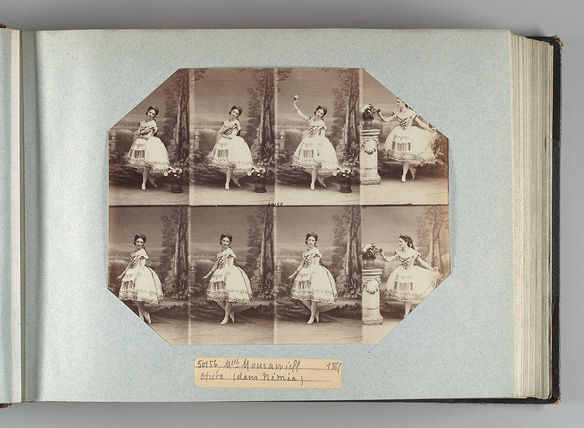 Theatre Danse IV 17, André-Adolphe-Eugène Disdéri (French, Paris 1819–1889 Paris), Albumen silver prints from glass negatives