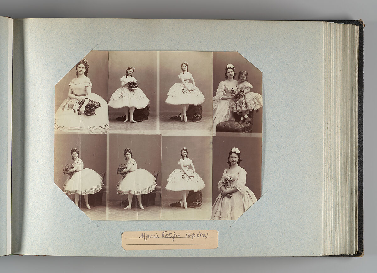 Theatre Danse IV 17, André-Adolphe-Eugène Disdéri (French, Paris 1819–1889 Paris), Albumen silver prints from glass negatives