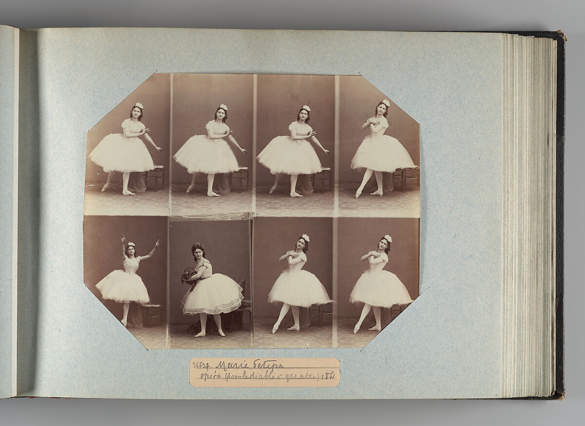 Theatre Danse IV 17, André-Adolphe-Eugène Disdéri (French, Paris 1819–1889 Paris), Albumen silver prints from glass negatives