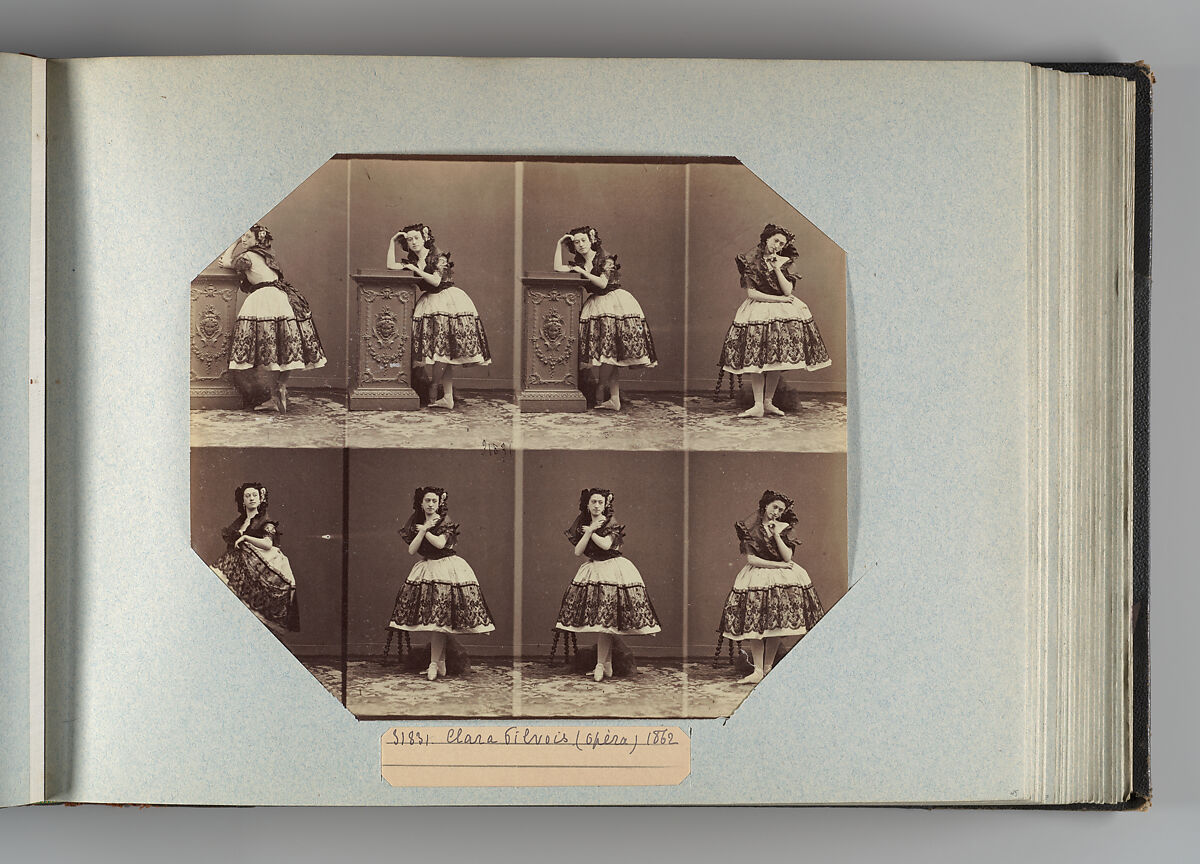 Theatre Danse IV 17, André-Adolphe-Eugène Disdéri (French, Paris 1819–1889 Paris), Albumen silver prints from glass negatives