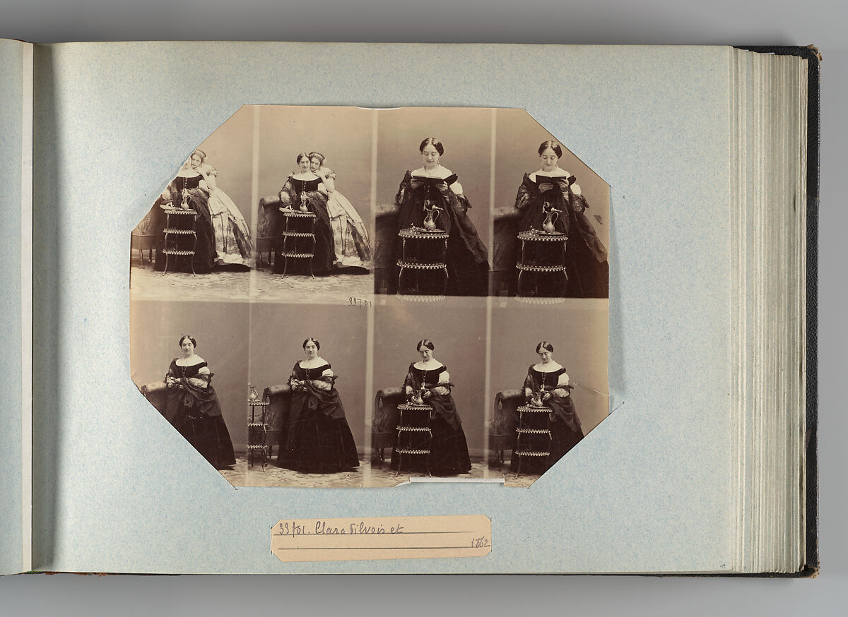 Theatre Danse IV 17, André-Adolphe-Eugène Disdéri (French, Paris 1819–1889 Paris), Albumen silver prints from glass negatives