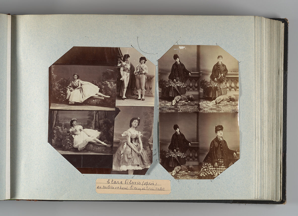 Theatre Danse IV 17, André-Adolphe-Eugène Disdéri (French, Paris 1819–1889 Paris), Albumen silver prints from glass negatives