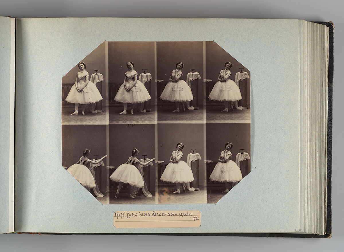 Theatre Danse IV 17, André-Adolphe-Eugène Disdéri (French, Paris 1819–1889 Paris), Albumen silver prints from glass negatives