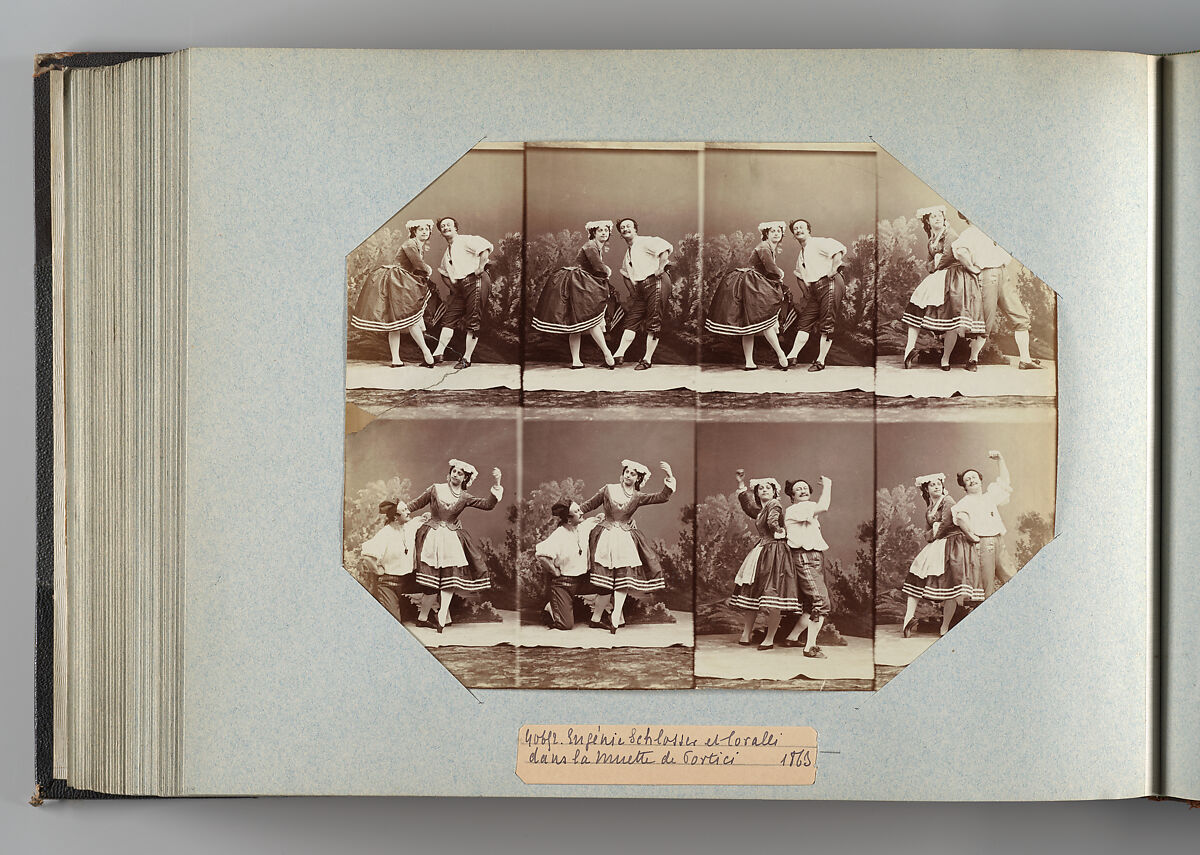Theatre Danse IV 17, André-Adolphe-Eugène Disdéri (French, Paris 1819–1889 Paris), Albumen silver prints from glass negatives
