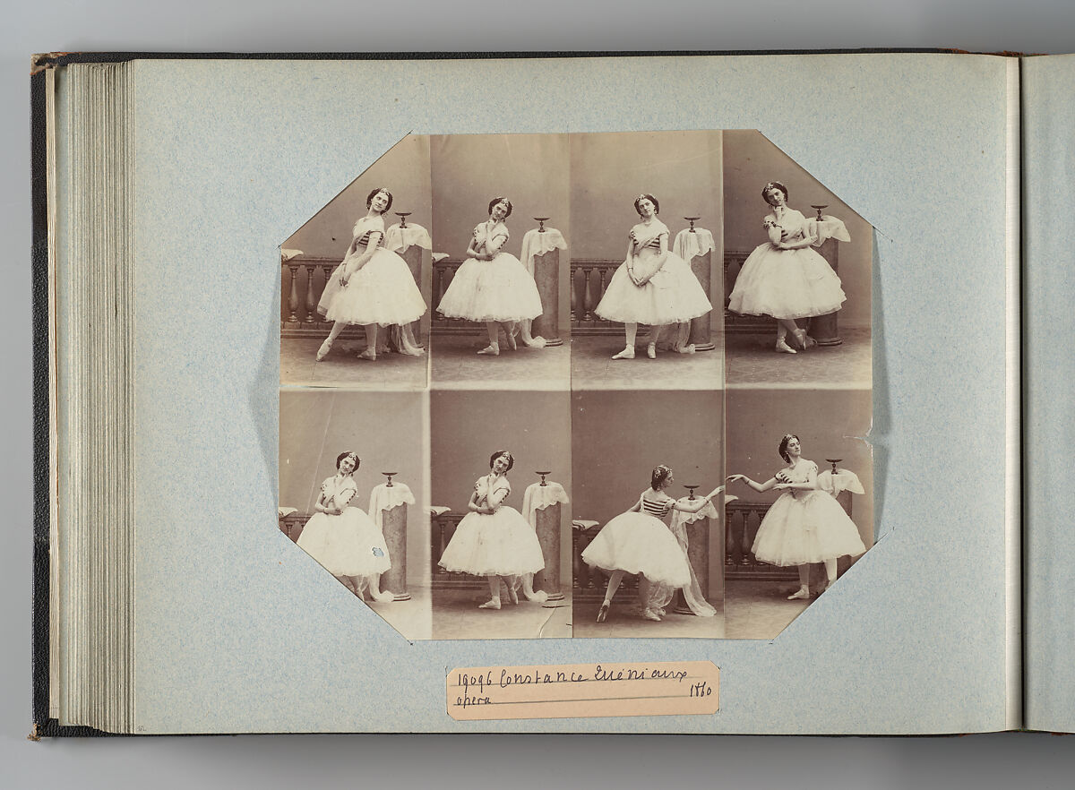 Theatre Danse IV 17, André-Adolphe-Eugène Disdéri (French, Paris 1819–1889 Paris), Albumen silver prints from glass negatives