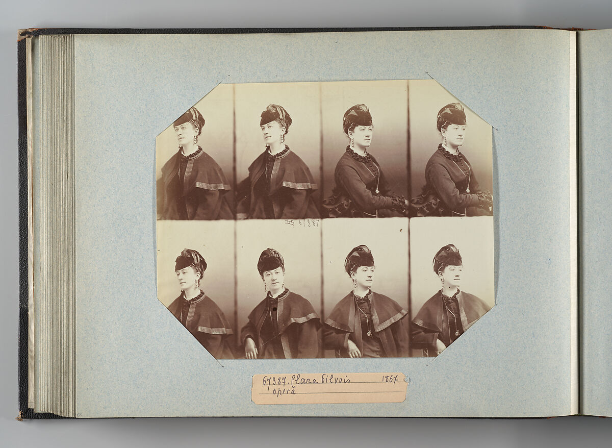 Theatre Danse IV 17, André-Adolphe-Eugène Disdéri (French, Paris 1819–1889 Paris), Albumen silver prints from glass negatives