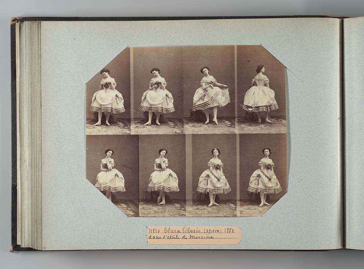 Theatre Danse IV 17, André-Adolphe-Eugène Disdéri (French, Paris 1819–1889 Paris), Albumen silver prints from glass negatives