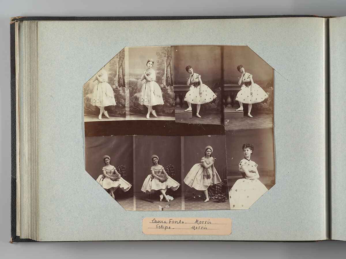 Theatre Danse IV 17, André-Adolphe-Eugène Disdéri (French, Paris 1819–1889 Paris), Albumen silver prints from glass negatives