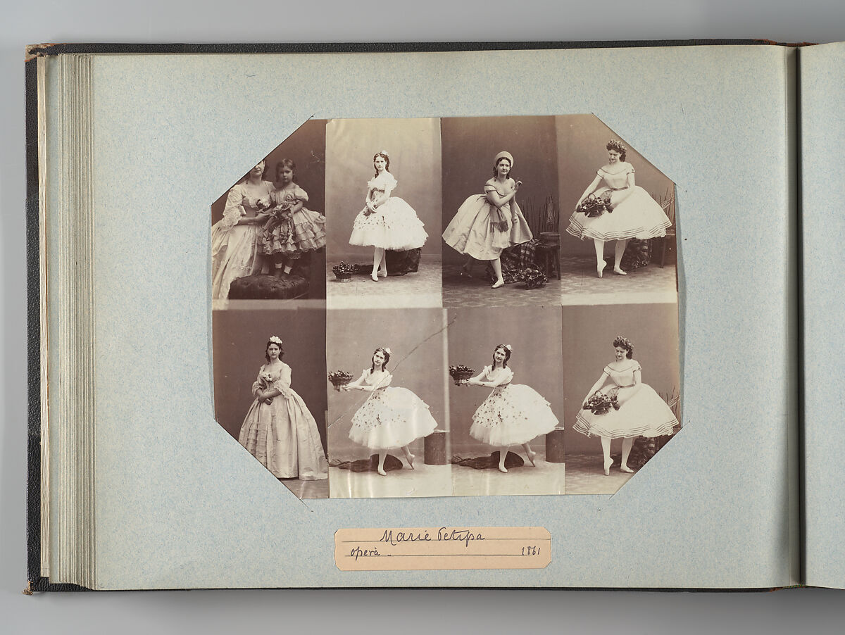 Theatre Danse IV 17, André-Adolphe-Eugène Disdéri (French, Paris 1819–1889 Paris), Albumen silver prints from glass negatives