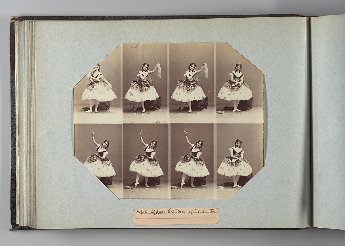 Theatre Danse IV 17, André-Adolphe-Eugène Disdéri (French, Paris 1819–1889 Paris), Albumen silver prints from glass negatives