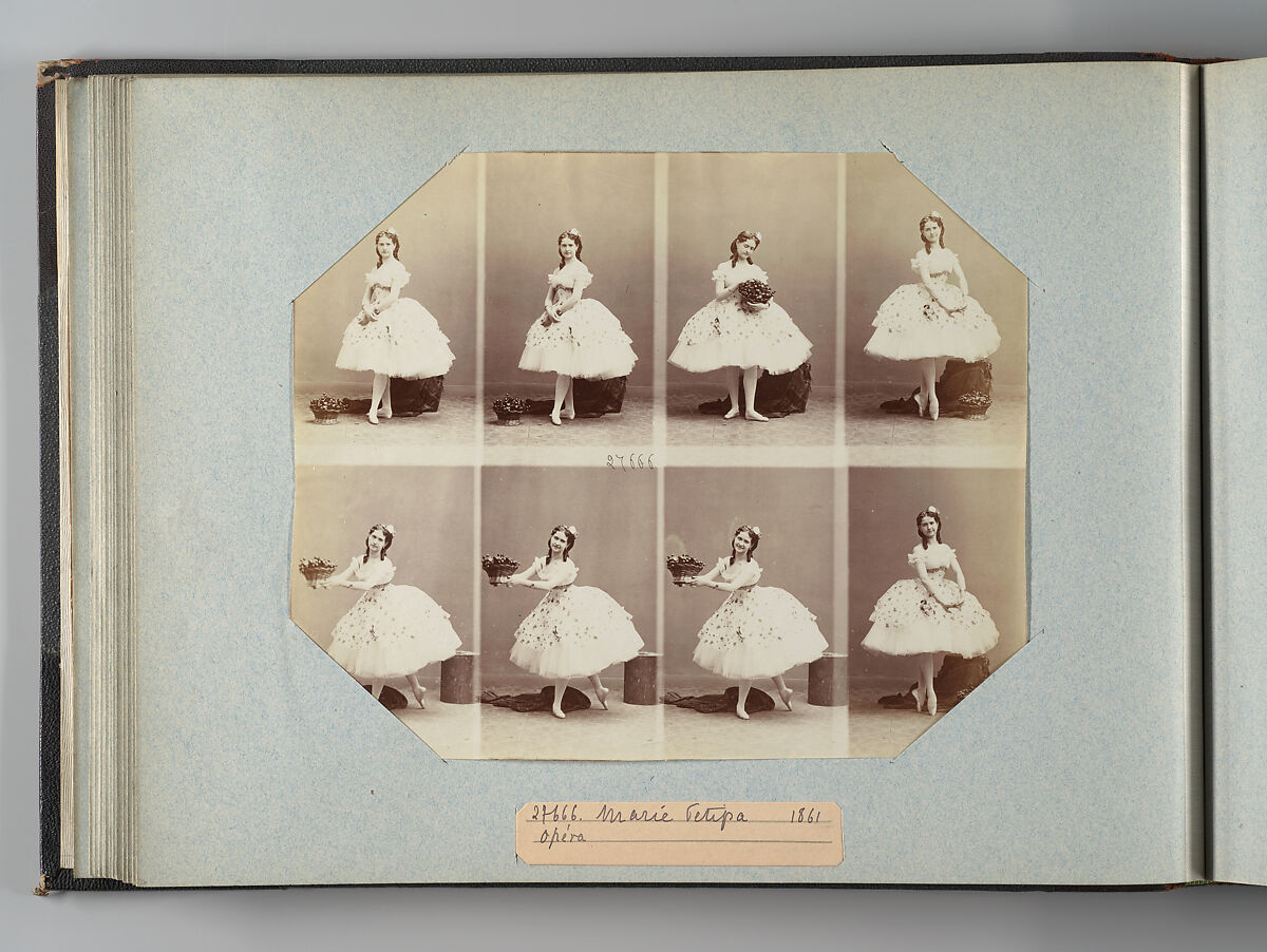 Theatre Danse IV 17, André-Adolphe-Eugène Disdéri (French, Paris 1819–1889 Paris), Albumen silver prints from glass negatives
