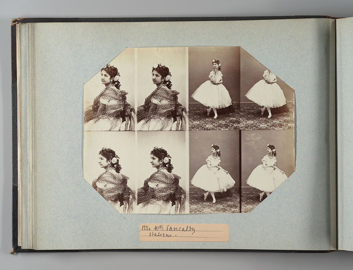 Theatre Danse IV 17, André-Adolphe-Eugène Disdéri (French, Paris 1819–1889 Paris), Albumen silver prints from glass negatives