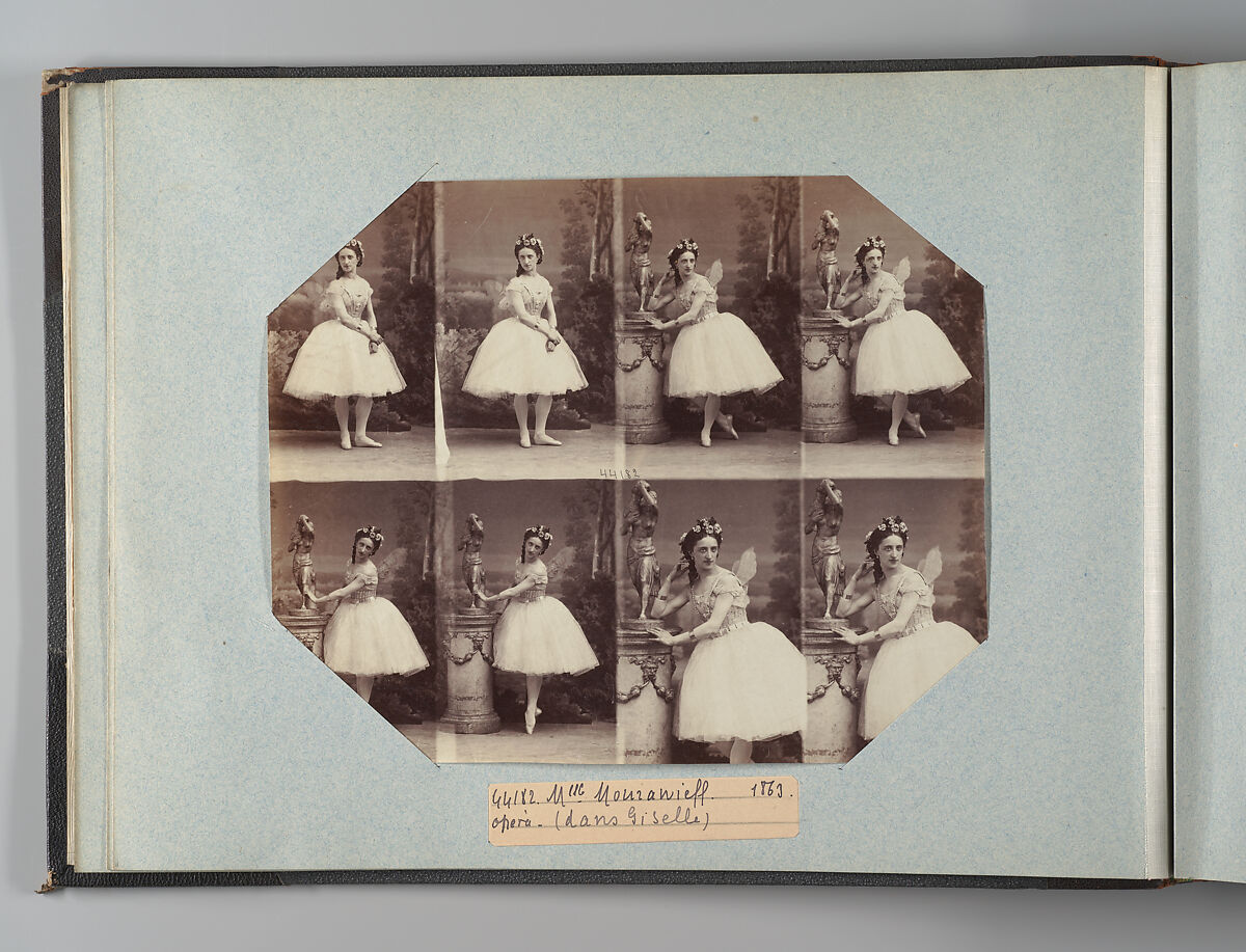Theatre Danse IV 17, André-Adolphe-Eugène Disdéri (French, Paris 1819–1889 Paris), Albumen silver prints from glass negatives