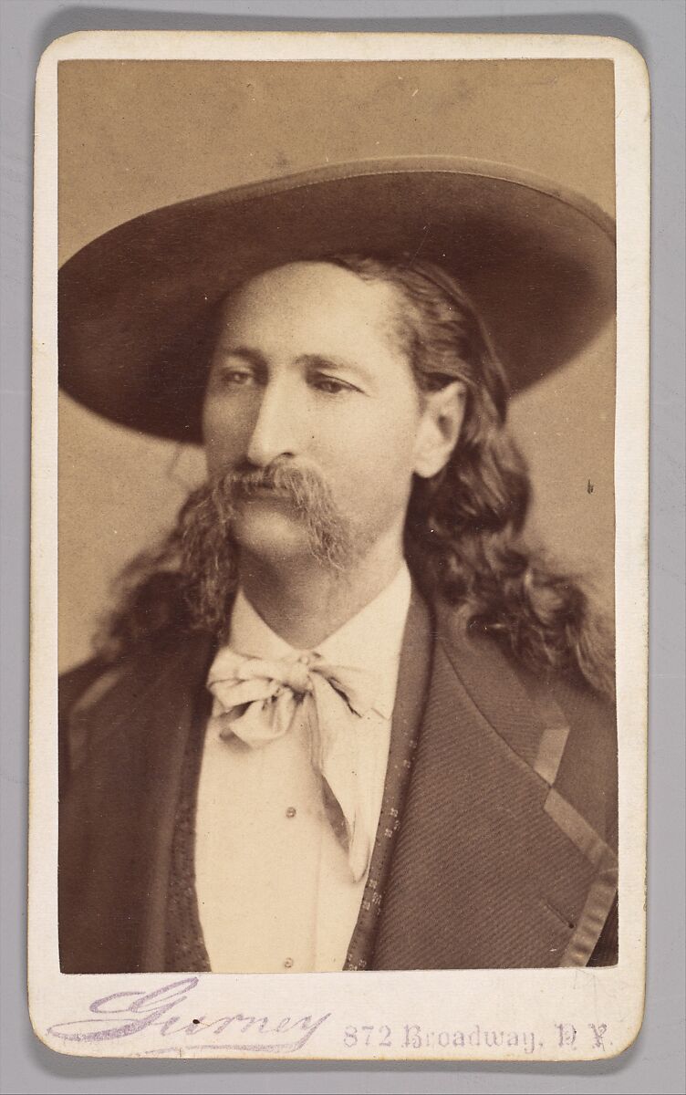 James B. "Wild Bill" Hickock, Jeremiah Gurney (American, 1812–1895 Coxsackie, New York), Albumen silver print from glass negative 