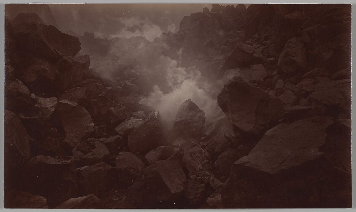 Eadweard Muybridge | Crater of Volcano, Quetzaltenango-Guatemala 