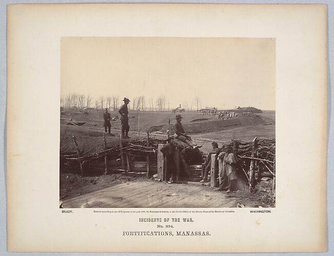 Fortifications, Manassas