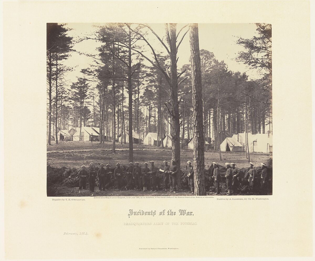 Gardner's Photographic Sketchbook of the War, Volume 2, Alexander Gardner (American, Glasgow, Scotland 1821–1882 Washington, D.C.), Albumen silver prints from glass negatives