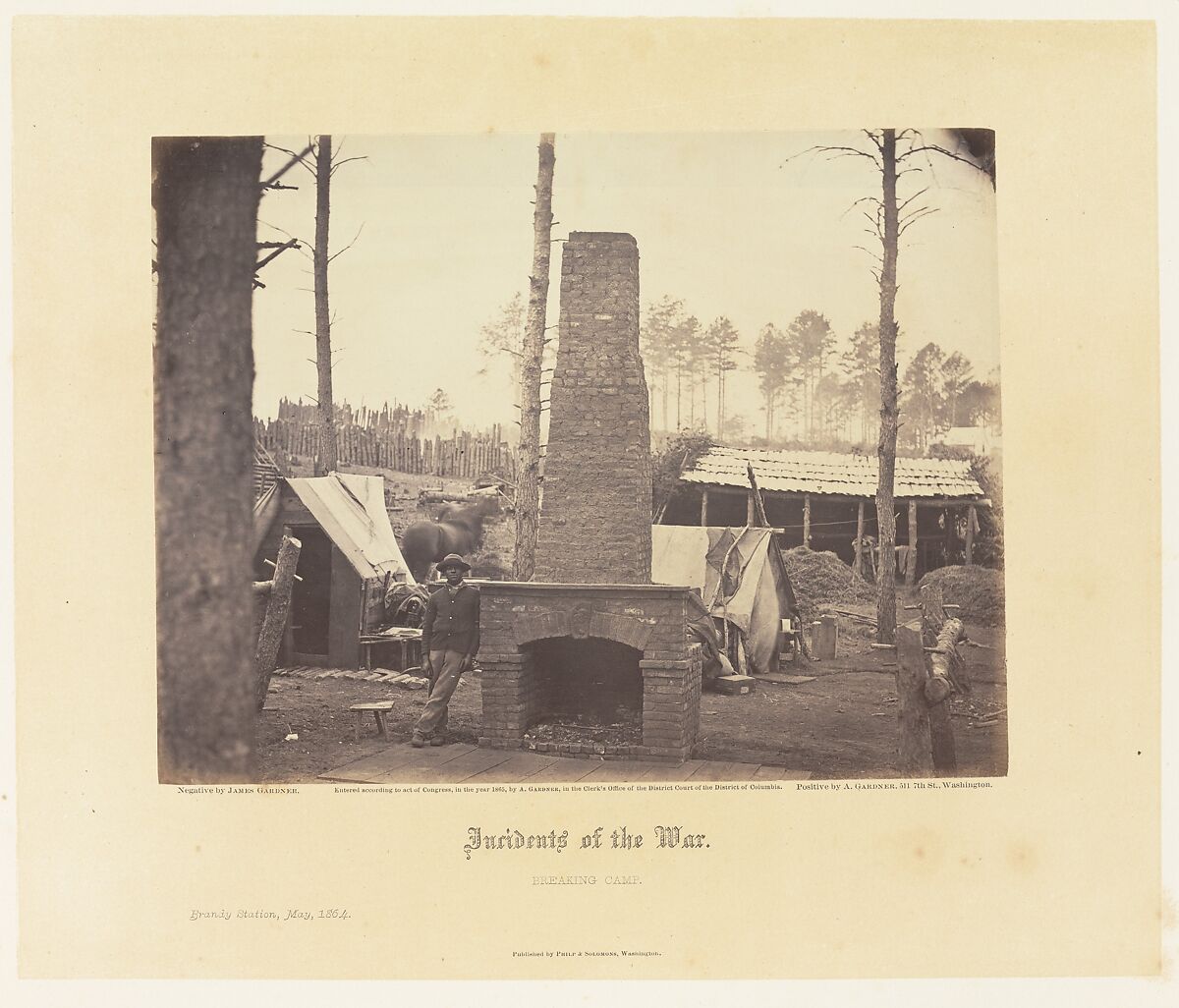 Gardner's Photographic Sketchbook of the War, Volume 2, Alexander Gardner (American, Glasgow, Scotland 1821–1882 Washington, D.C.), Albumen silver prints from glass negatives