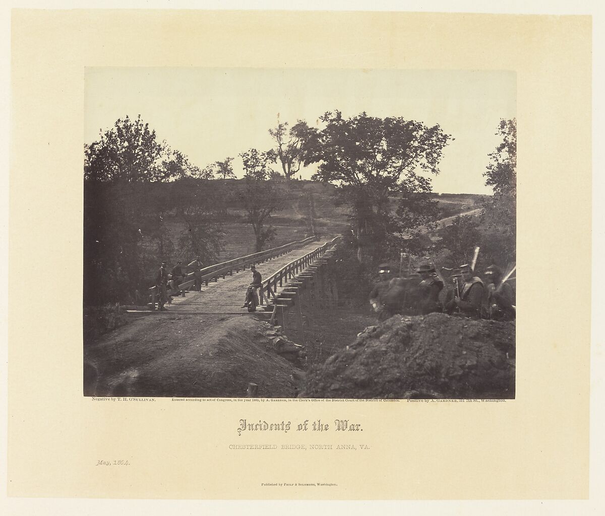 Gardner's Photographic Sketchbook of the War, Volume 2, Alexander Gardner (American, Glasgow, Scotland 1821–1882 Washington, D.C.), Albumen silver prints from glass negatives