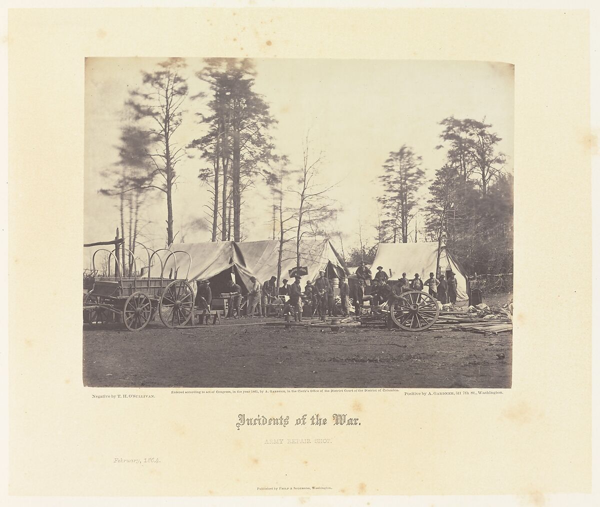 Gardner's Photographic Sketchbook of the War, Volume 2, Alexander Gardner (American, Glasgow, Scotland 1821–1882 Washington, D.C.), Albumen silver prints from glass negatives