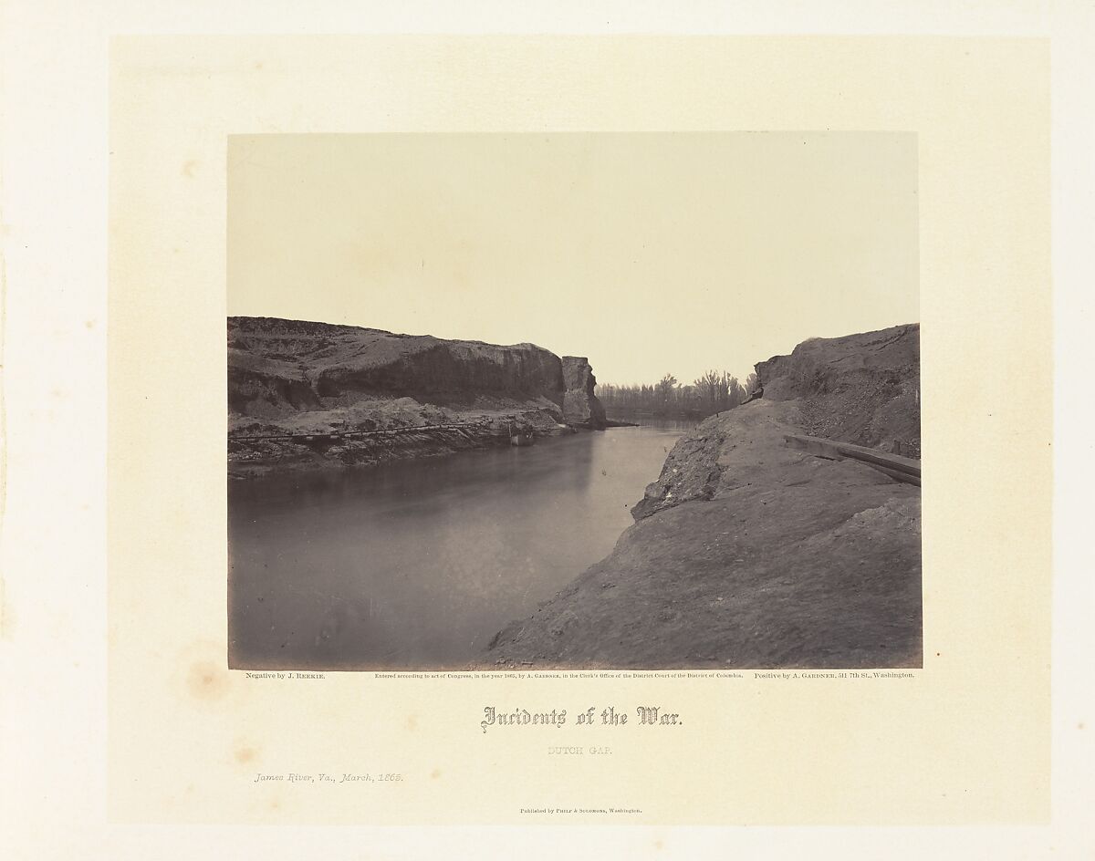 Gardner's Photographic Sketchbook of the War, Volume 2, Alexander Gardner (American, Glasgow, Scotland 1821–1882 Washington, D.C.), Albumen silver prints from glass negatives