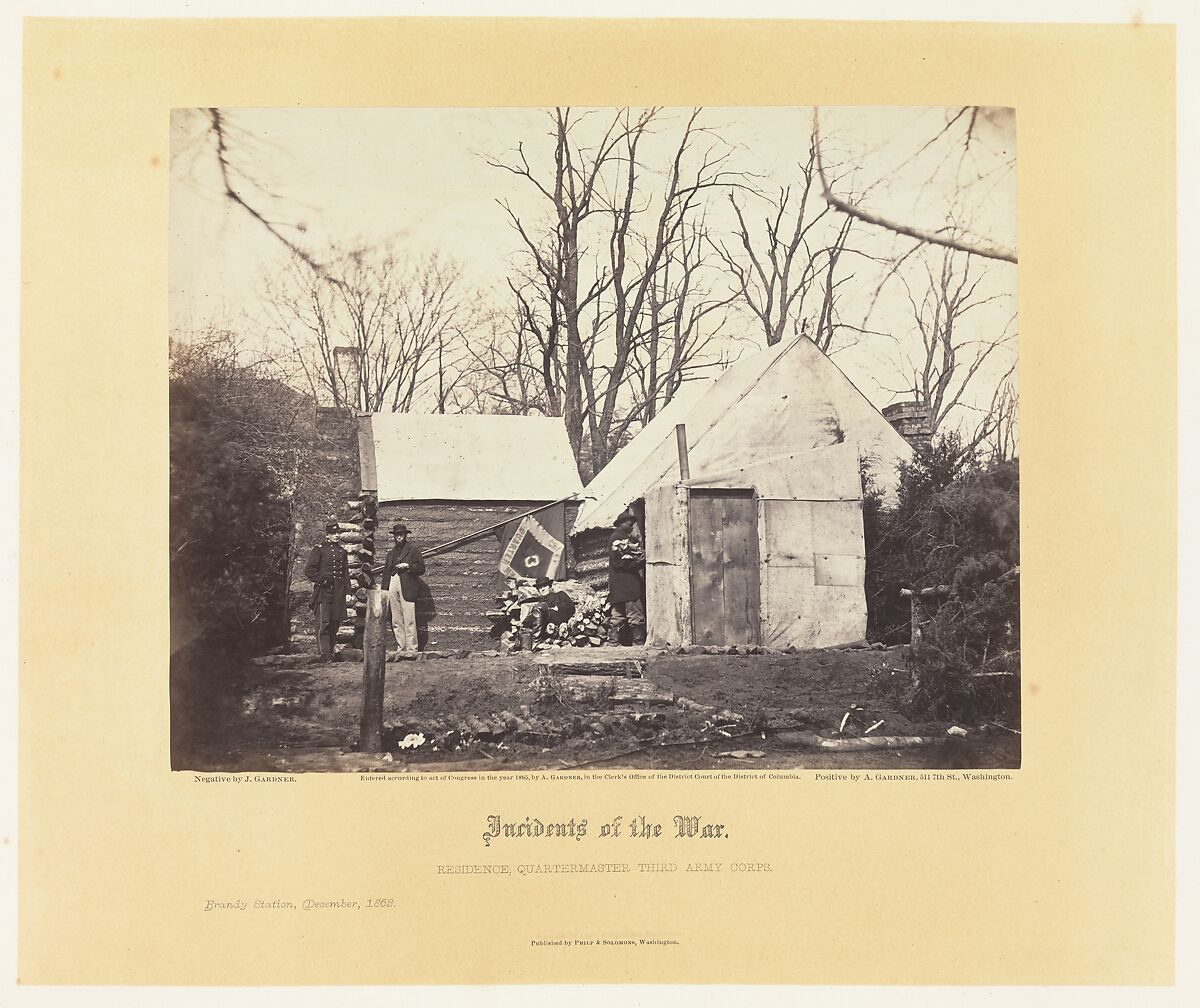 Gardner's Photographic Sketchbook of the War, Volume 2, Alexander Gardner (American, Glasgow, Scotland 1821–1882 Washington, D.C.), Albumen silver prints from glass negatives