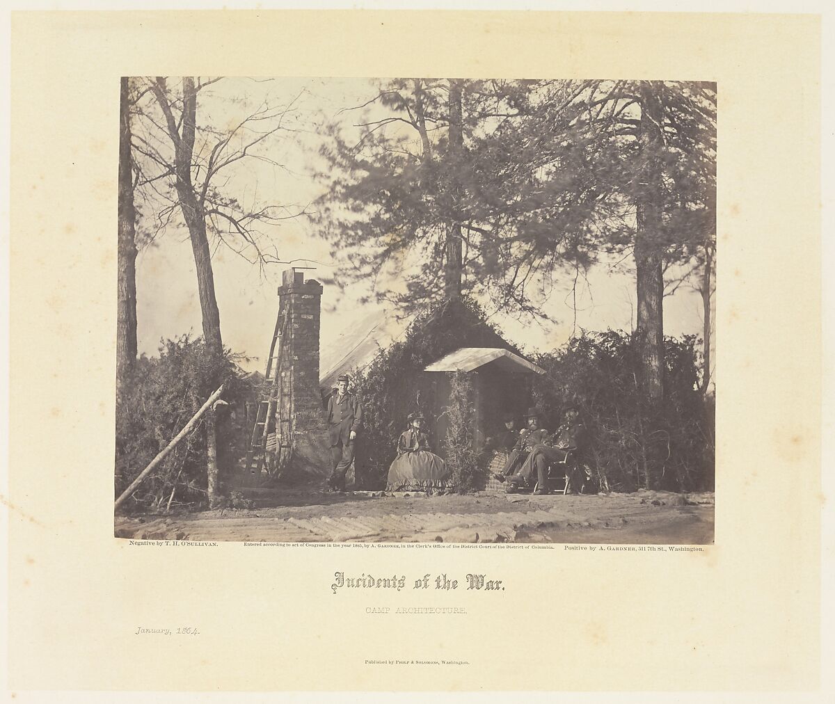 Gardner's Photographic Sketchbook of the War, Volume 2, Alexander Gardner (American, Glasgow, Scotland 1821–1882 Washington, D.C.), Albumen silver prints from glass negatives