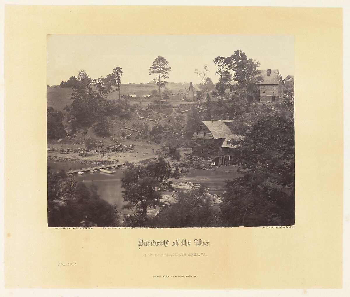 Gardner's Photographic Sketchbook of the War, Volume 2, Alexander Gardner (American, Glasgow, Scotland 1821–1882 Washington, D.C.), Albumen silver prints from glass negatives