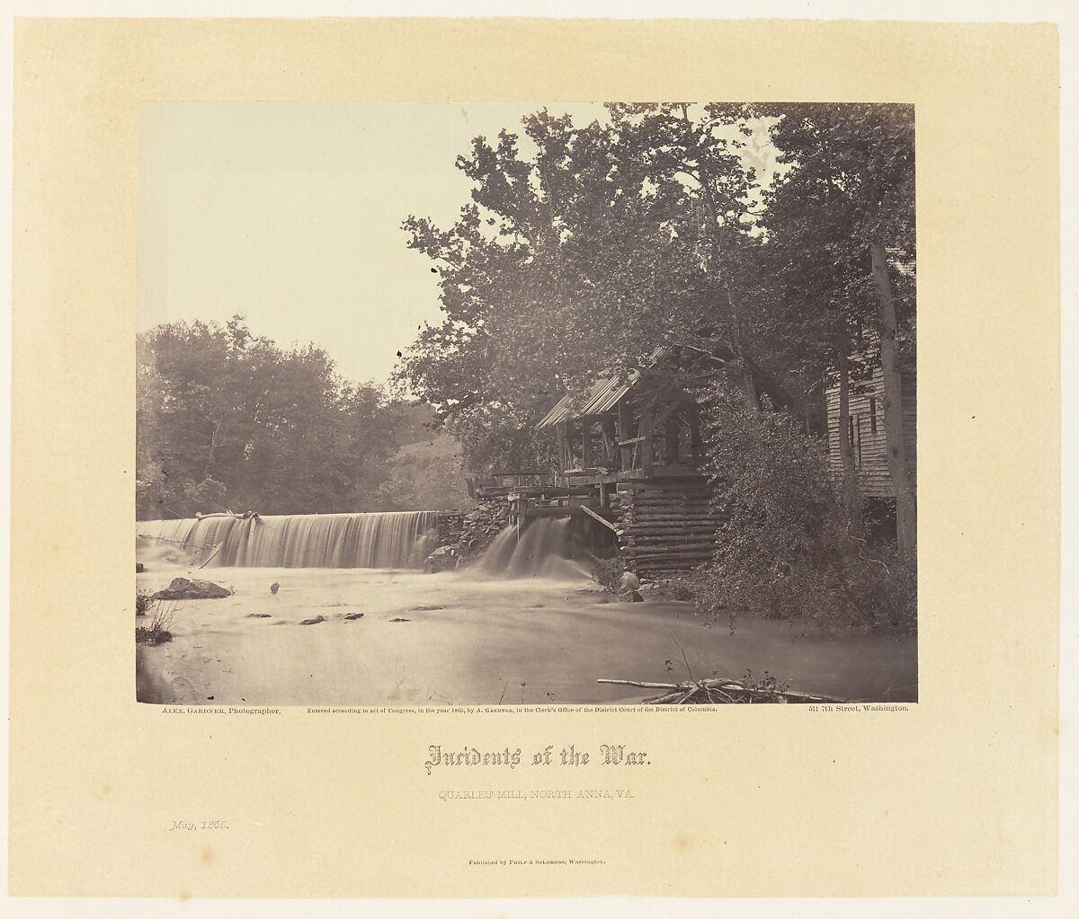 Gardner's Photographic Sketchbook of the War, Volume 2, Alexander Gardner (American, Glasgow, Scotland 1821–1882 Washington, D.C.), Albumen silver prints from glass negatives