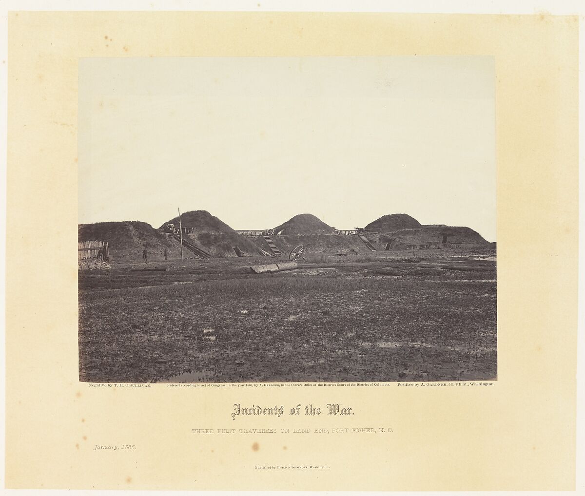 Gardner's Photographic Sketchbook of the War, Volume 2, Alexander Gardner (American, Glasgow, Scotland 1821–1882 Washington, D.C.), Albumen silver prints from glass negatives