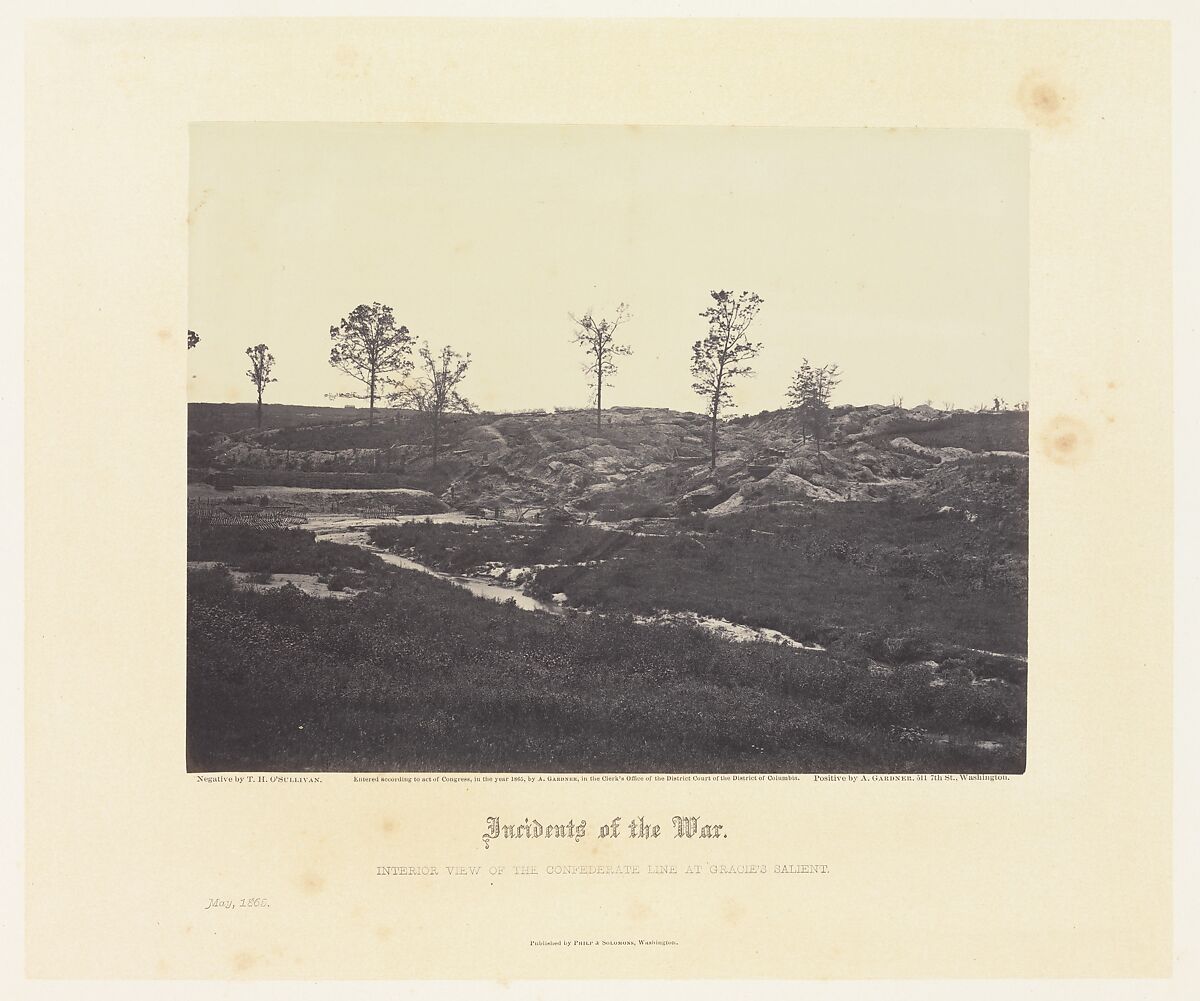 Gardner's Photographic Sketchbook of the War, Volume 2, Alexander Gardner (American, Glasgow, Scotland 1821–1882 Washington, D.C.), Albumen silver prints from glass negatives