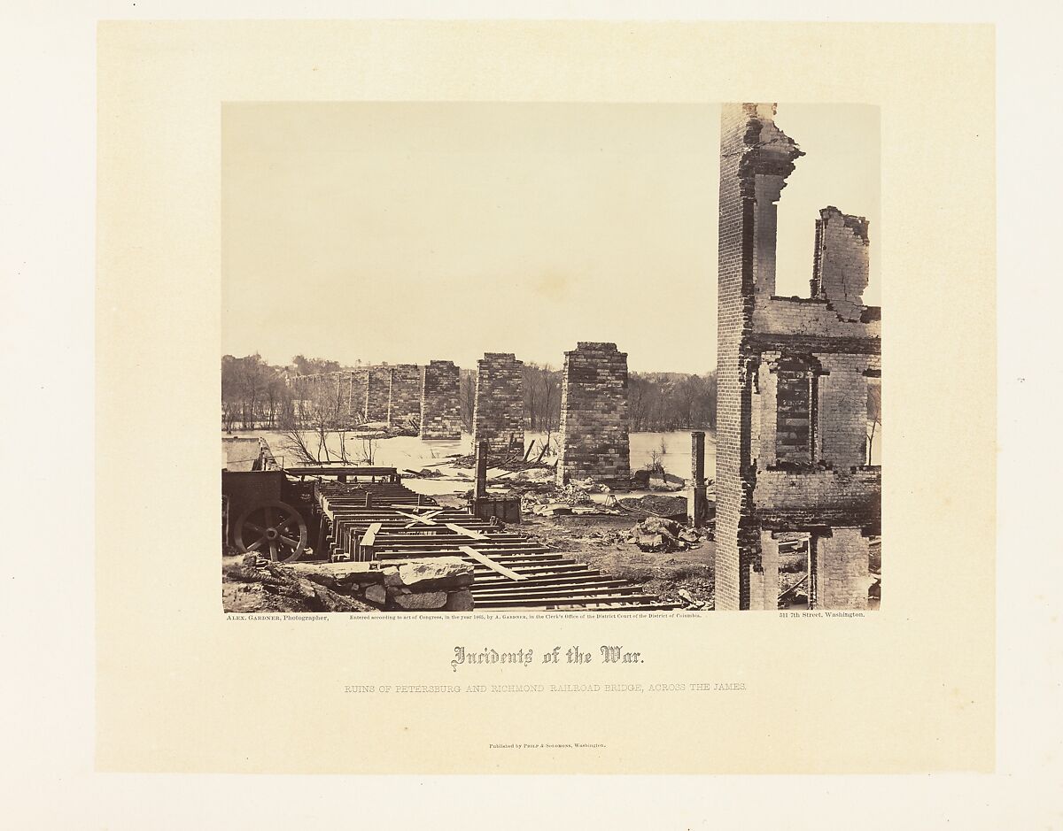 Gardner's Photographic Sketchbook of the War, Volume 2, Alexander Gardner (American, Glasgow, Scotland 1821–1882 Washington, D.C.), Albumen silver prints from glass negatives